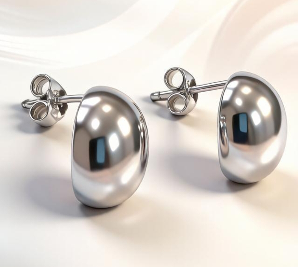 Ювелирные серьги из серебра 925 пробы