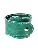 Браслет широкий кожаный