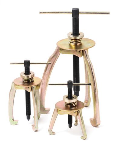 Съемник трехлапый переставной с верхней фиксацией (? захвата: 75-100мм, длина лап- 100мм ) Partner PA-010603