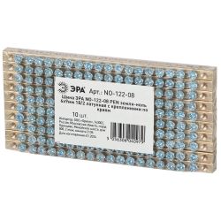 Шина ЭРА NO-122-08 PEN земля-ноль 6х9мм 18/2 латунная с креплениями по краям