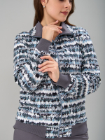 Костюм с брюками КБ-184/серый-акварель