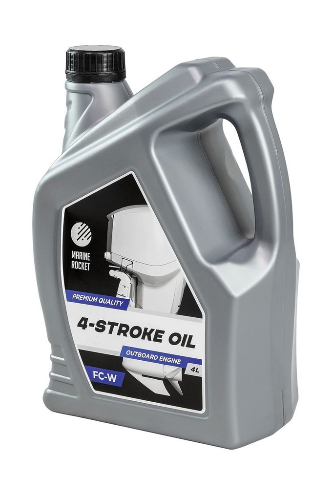 Масло 4-тактное минеральное 10W40 Marine Rocket 4 л