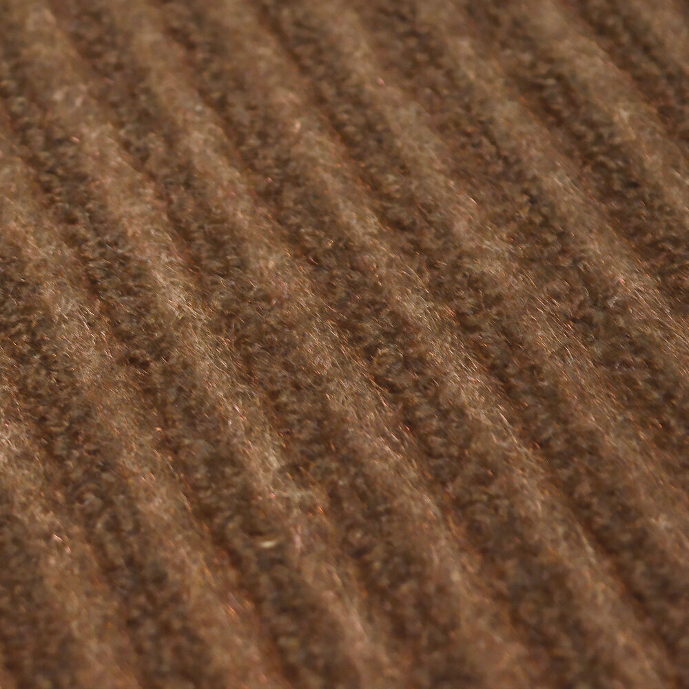 Коврик 40*60см влаговпитывающий ребристый, коричневый