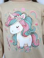 022-03-5 Комплект для девочки (джемпер+ лосины)