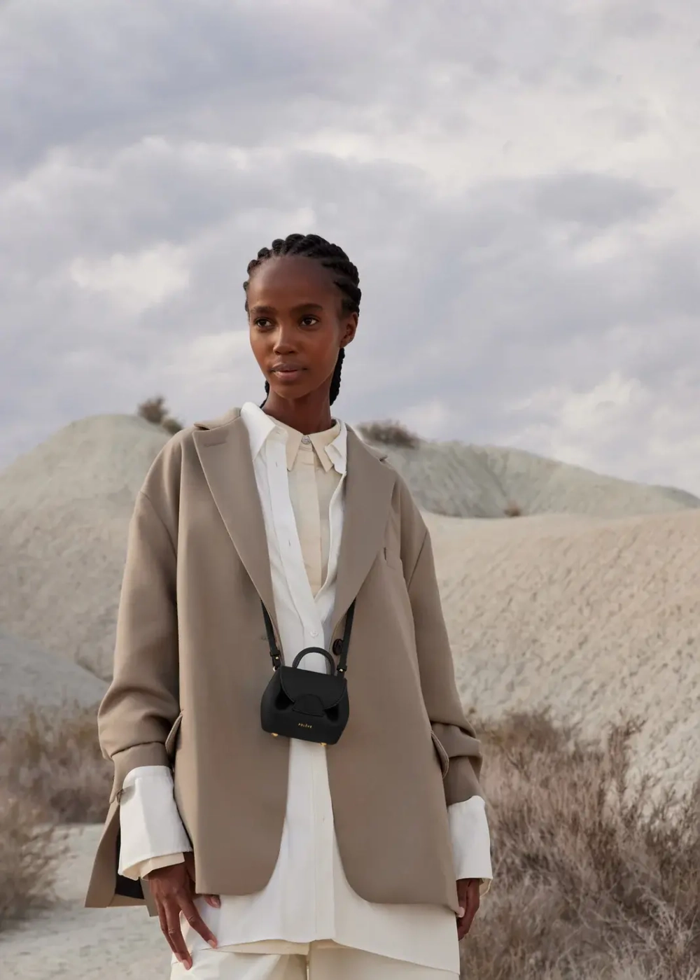 POLENE СУМКА NUMERO UN MICRO, ЧЕРНЫЙ