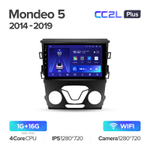 Teyes CC2L Plus 9" для Ford Mondeo 5 2014-2019