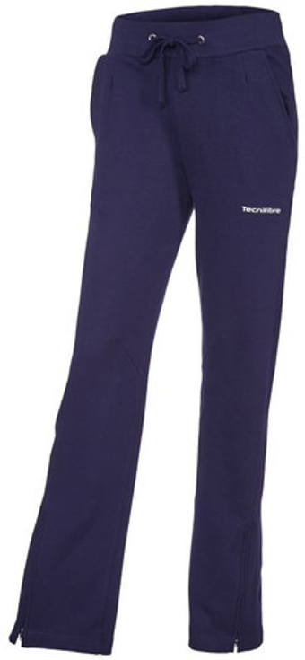 Женские теннисные брюки Tecnifibre Lady Cotton Pants - небесный