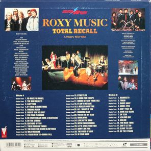 Roxy Music / Total Recall: A History 1972-1982 (LD)