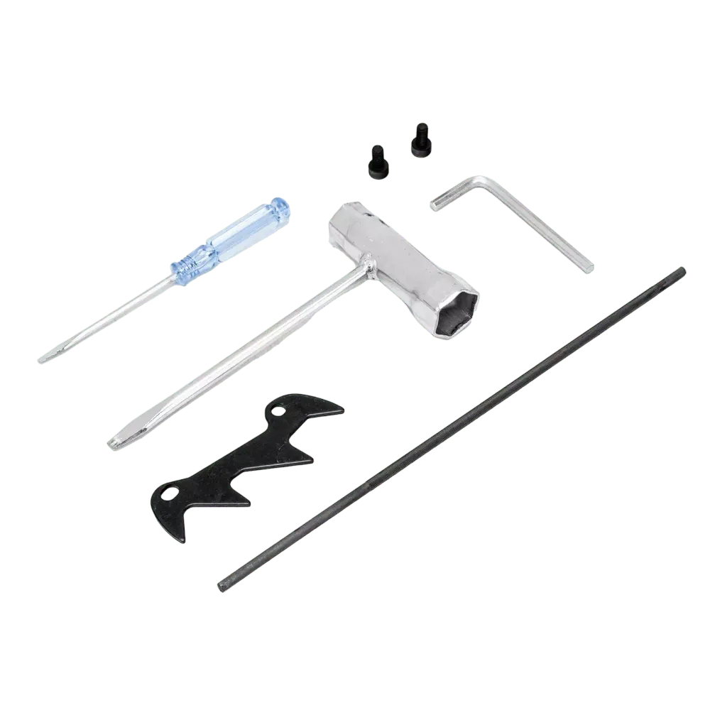 Пила цепная бензиновая DGS-4516, шина 40 см, 45 см3, 3 л.с, шаг 3/8, паз 1.3 мм, 57 звеньев Denzel, 95230