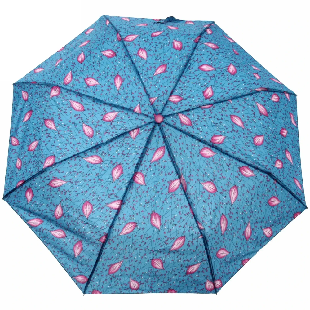 New Зонт женский автомат «Ultramarine - Одвента», микс 4 цвета, 8 спиц, d-108см, длина в слож. виде 28см
