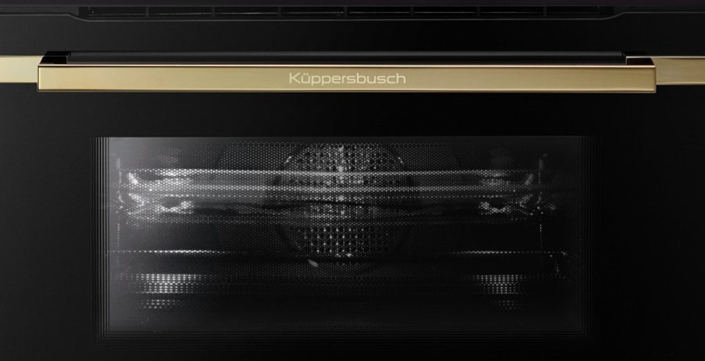 Компактный духовой шкаф с микроволнами Kuppersbusch CBM 6330.0 S4 Gold