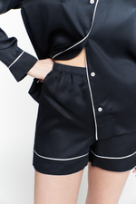 Пижама из тенселя с кантом - размер S