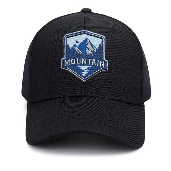 Нашивка термоаппликация на одежду и  на рюкзак. Mountain. Горы. Путешествия