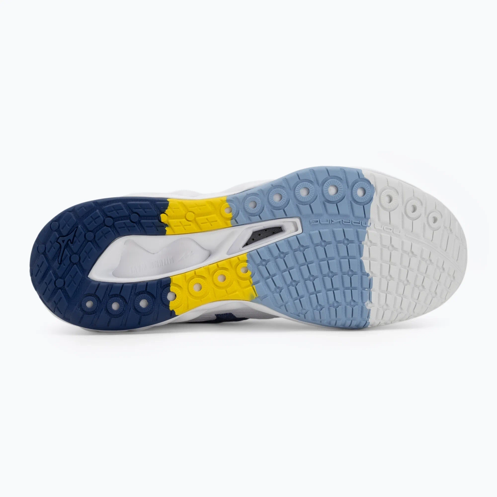 Кроссовки волейбольные Mizuno Wave Luminous 3 white/bellwether blue/belairblu