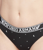 трусики-бразилианки 2 шт. Emporio Armani - черный(163337 2R219)