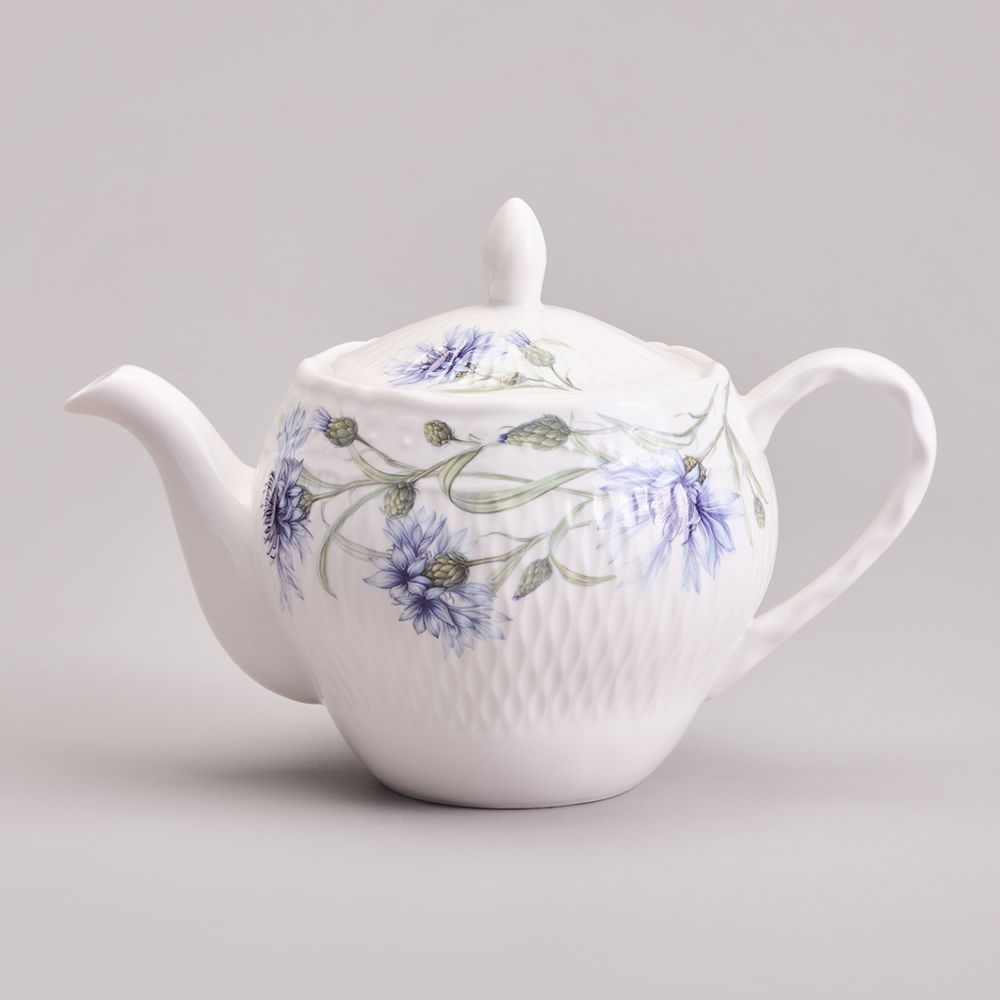 ЧАЙНЫЙ СЕРВИЗ LEFARD "ВАСИЛЬКИ" НА 6 ПЕР. 14 ПР. 800/300/250 МЛ