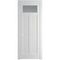 Фото межкомнатной двери эмаль Profil Doors 3.4.2PM крем вайт стекло прозрачное