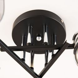 Citilux Клаус CL134165 Люстра потолочная Чёрная