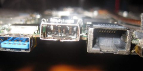 Замена разъема USB на ноутбуке