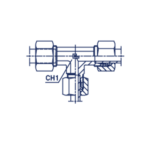 Соединение PRT DL08 06 08 (в сборе)