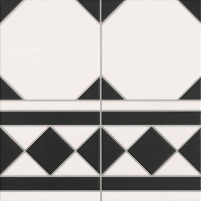 Декор Oxford Negro Cenefa