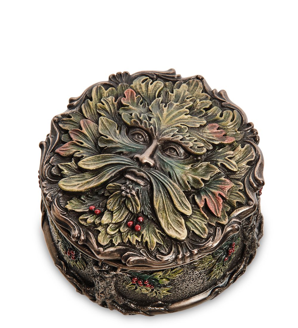 Veronese WS-1127 Шкатулка «Зеленый человек»