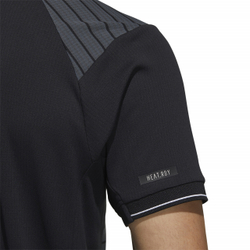 Мужское теннисное поло Adidas Heat Ready CB M PL1 - черный