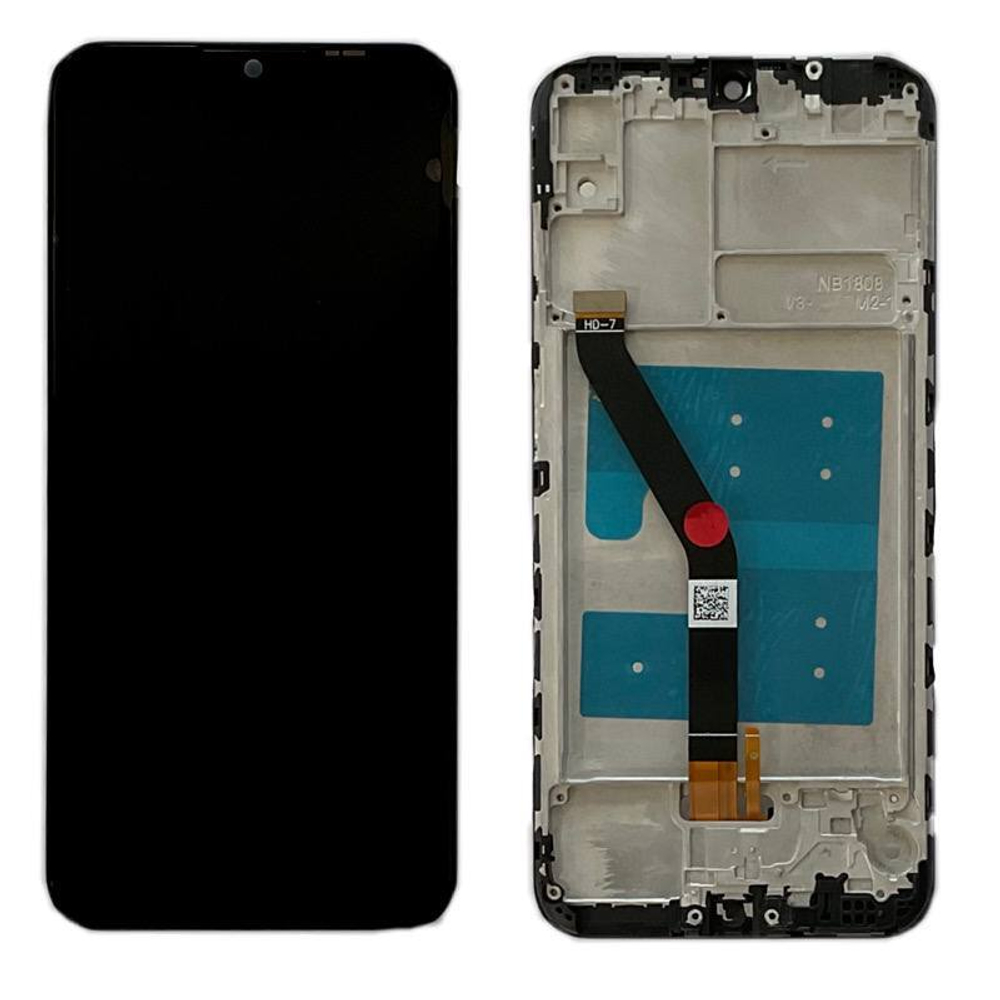 Дисплей для Huawei Honor 8A/8A Pro (JAT-LX1/JAT-L41) с тачскрином и рамкой Черный - OR