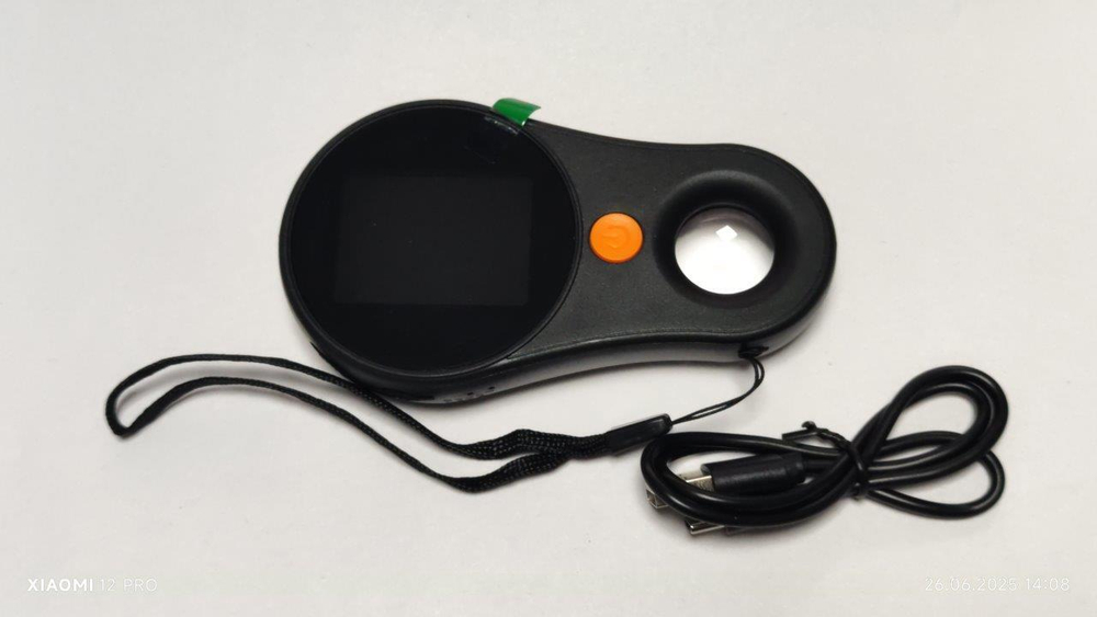 Лупа 500x черная