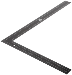 Угольник строительный столярный 400 х 600 мм угловая строительная линейка двусторонняя шкала