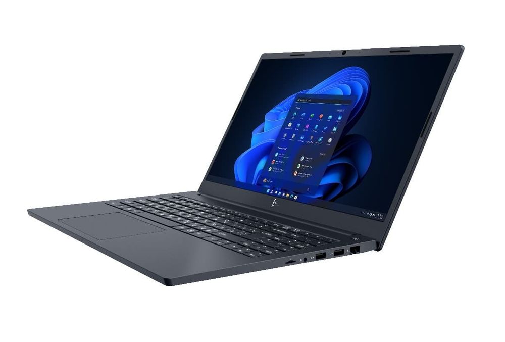 Ноутбук F+ Flaptop i i5-1235U 8Gb SSD 256Gb Intel Iris Xe Graphics eligible 15,6 FHD IPS Cam 48Вт*ч Win11 Темно-серый FLTP-5i5-8256-W