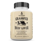 Ancestral Supplements - Grass fed Beef Liver 180 capsules 500mg