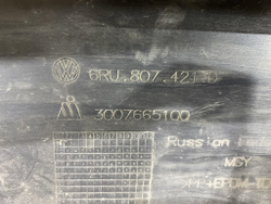 Бампер задний Volkswagen Polo 5 Sedan 15-20 Б/У Оригинал 6RU807421D