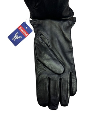 Перчатки. Мужские. Материал верха: Кожаные. Подклад: Трикотаж-шерсть. В упаковке 5 шт.