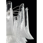 Люстра Novaresi Tulipani White Chrome, 5 L