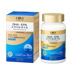 Комплекс Омега-3 и масло криля AISHODO DHA・EPA & Krill Oil