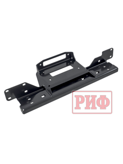 Площадка РИФ под лебёдку в штатный бампер Toyota Hilux 2020+ Black Onyx