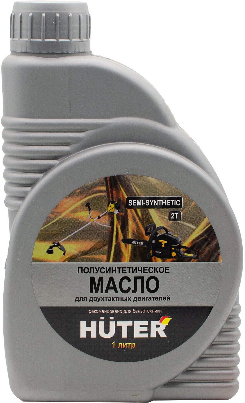Масло 2T HUTER полусинтетическое 1л (73/8/3/2)