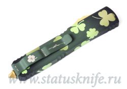 Нож Microtech Ultratech 121-1SPDS Green Lucky Cloverфотография - 8
