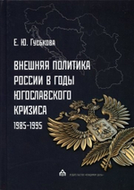 Внешняя политика России в годы югославского кризиса (1985 - 1995)