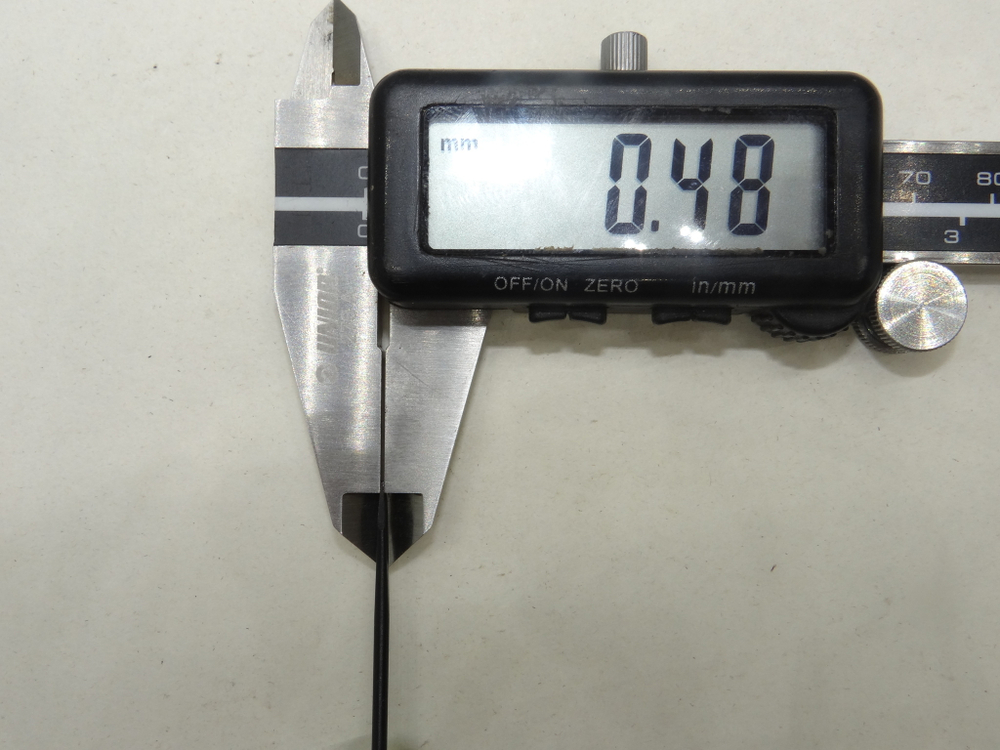 Отвертка шлицевая плоская (минусовая) 100х2.2х0.5мм (пластиковая ручка) СССР