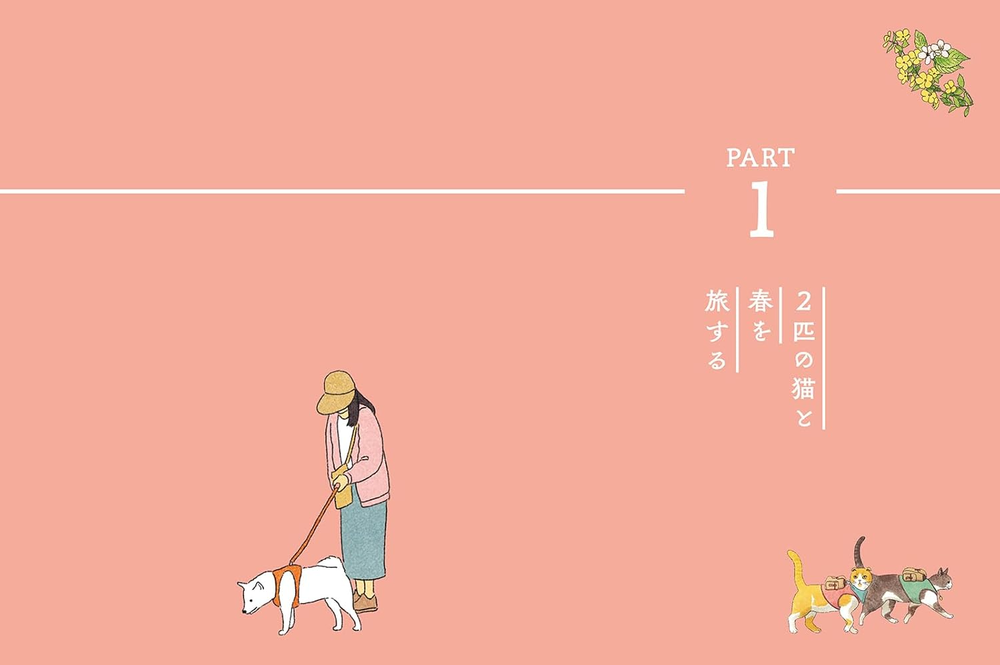 To travel the four seasons of Korea with 2 cats