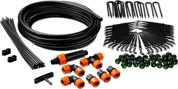 GRINDA 1/2″, 9 м, шланг магистральный, площадь полива 6 кв м, расход воды 4л/ч на раст, на 30 раст, система капельного полива (425270-30)