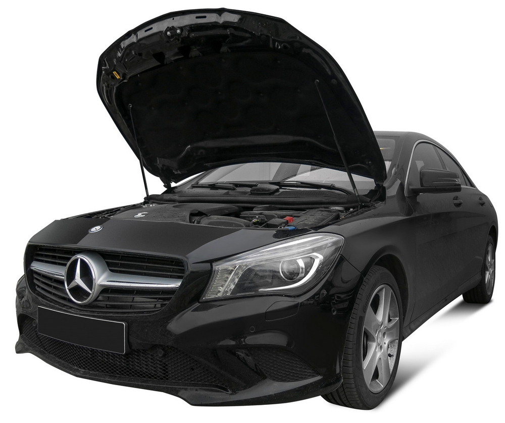 Упоры капота АвтоУпор для Mercedes-Benz CLA-klasse C117, X117 2013-2019, 2 шт., UMBCLA012
