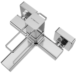 Смеситель для ванны с душем STWORKI Брамминг S40100CR хром