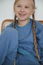 Свитшот в стиле oversize Небо