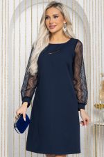 Платье Мельбурн (синее) П12124 LT Collection (Акция)