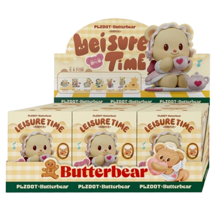 Рандомная фигурка Blind Box PLZDOT Butterbear Leisure Time