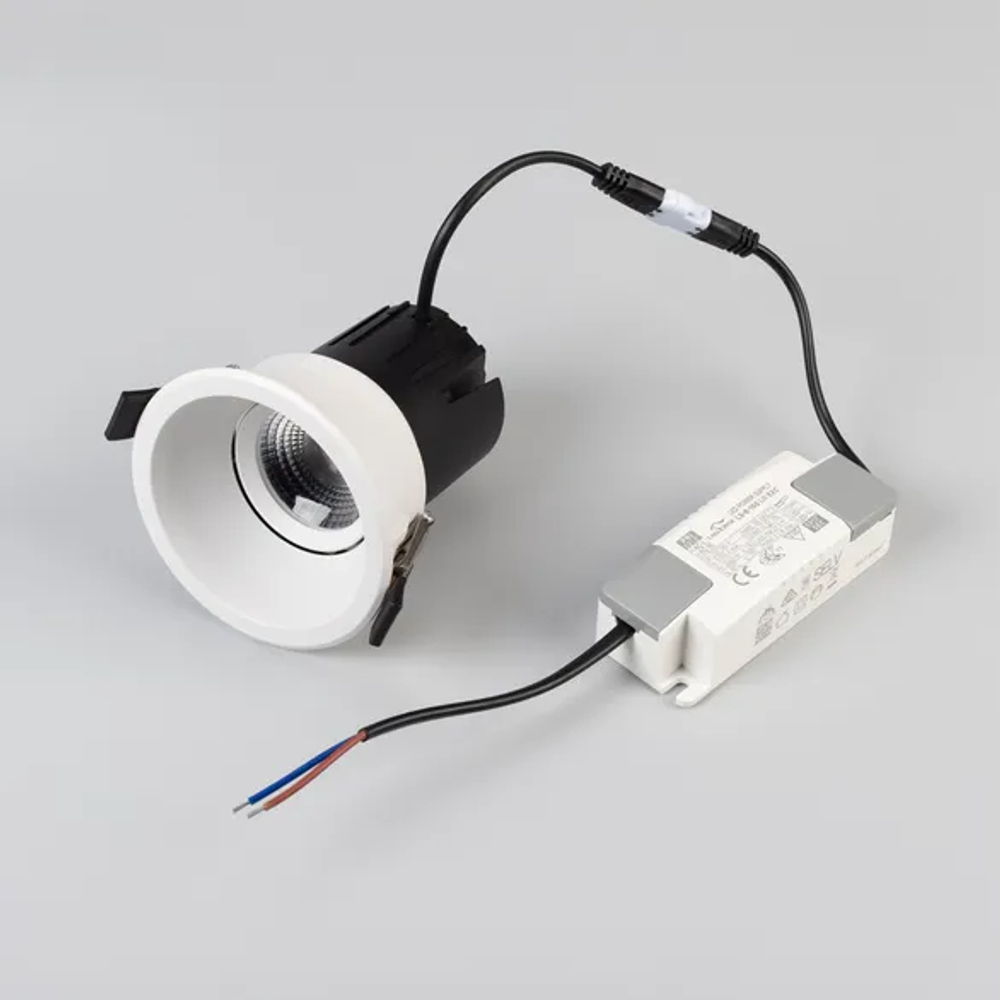Светильник MS-FLOW-BUILT-R85-12W Day4000 (WH, 15 deg, 230V) (Arlight, IP20 Металл, 5 лет) 060917