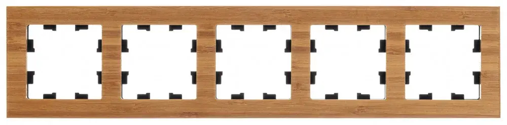 ATLASDESIGN NATURE 5-постовая РАМКА, ДЕРЕВО БАМБУК